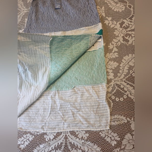 NWT Flag Pole NYC Matching Set Kate Crop Nadine Skirt Seersucker Size XS - Picture 8 of 15